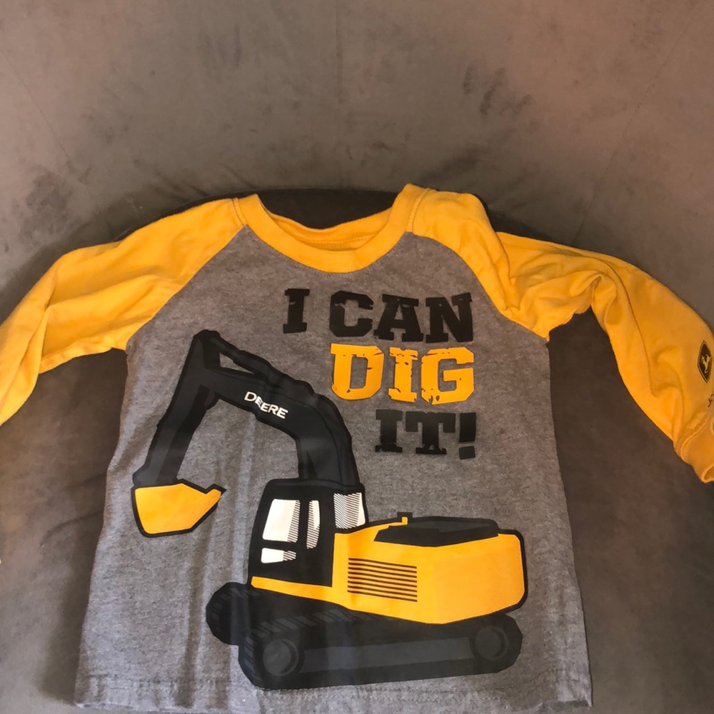 Toddler Boys John Deere Long Sleeve Tee